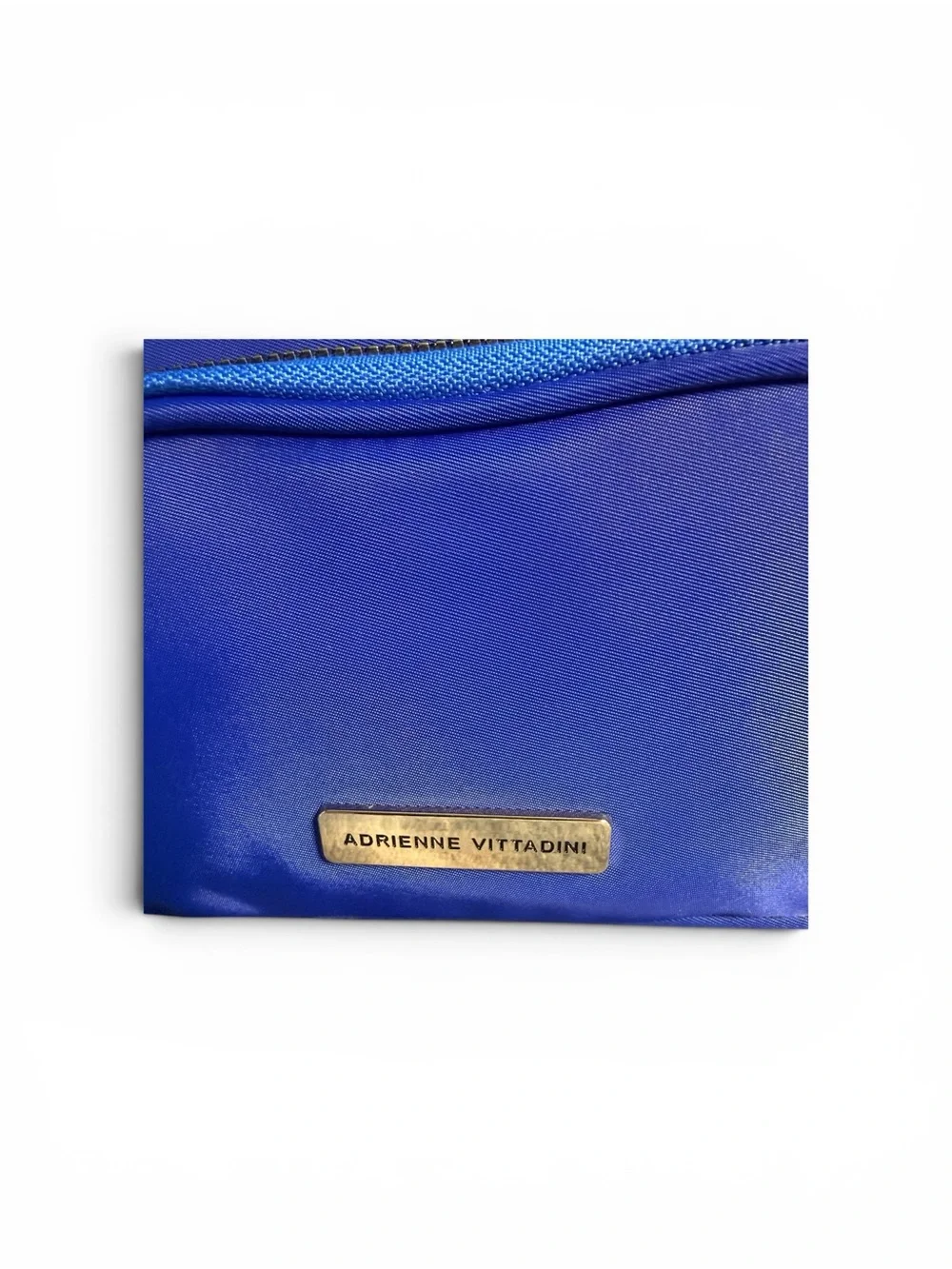 💙Adrienne Vittadini💙Cobalt Blue Captivating Carry-All Nylon Cosmetics Organizer